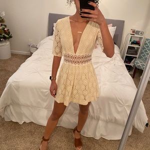 Free People- Lace Summer Dress
